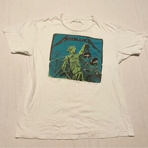 Metallica And Justice For All Men’s Tshirt Size XL